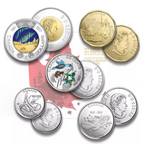 RARE MINT ERROR - Snow On Trees - 2017 My Canada My Inspiration - 5 Coin Set3