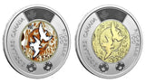 2 Coin Set - BU - Non & Coloured 2023 Canada $2 Jean Paul Riopelle0