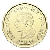 FIFA 2026 CANADA 25x$1 Non Colorized Special Wrap Dollar Coin Roll2