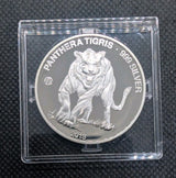 Rare 10,000 Mintage Laos 2013 1000 Kip 999 Silver Panthera Tigris F15 Privy0