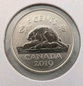  Canada SPECIMEN FROSTED FINISH 5 cents Nickel coin, Caribou, Mint UNC, 20190