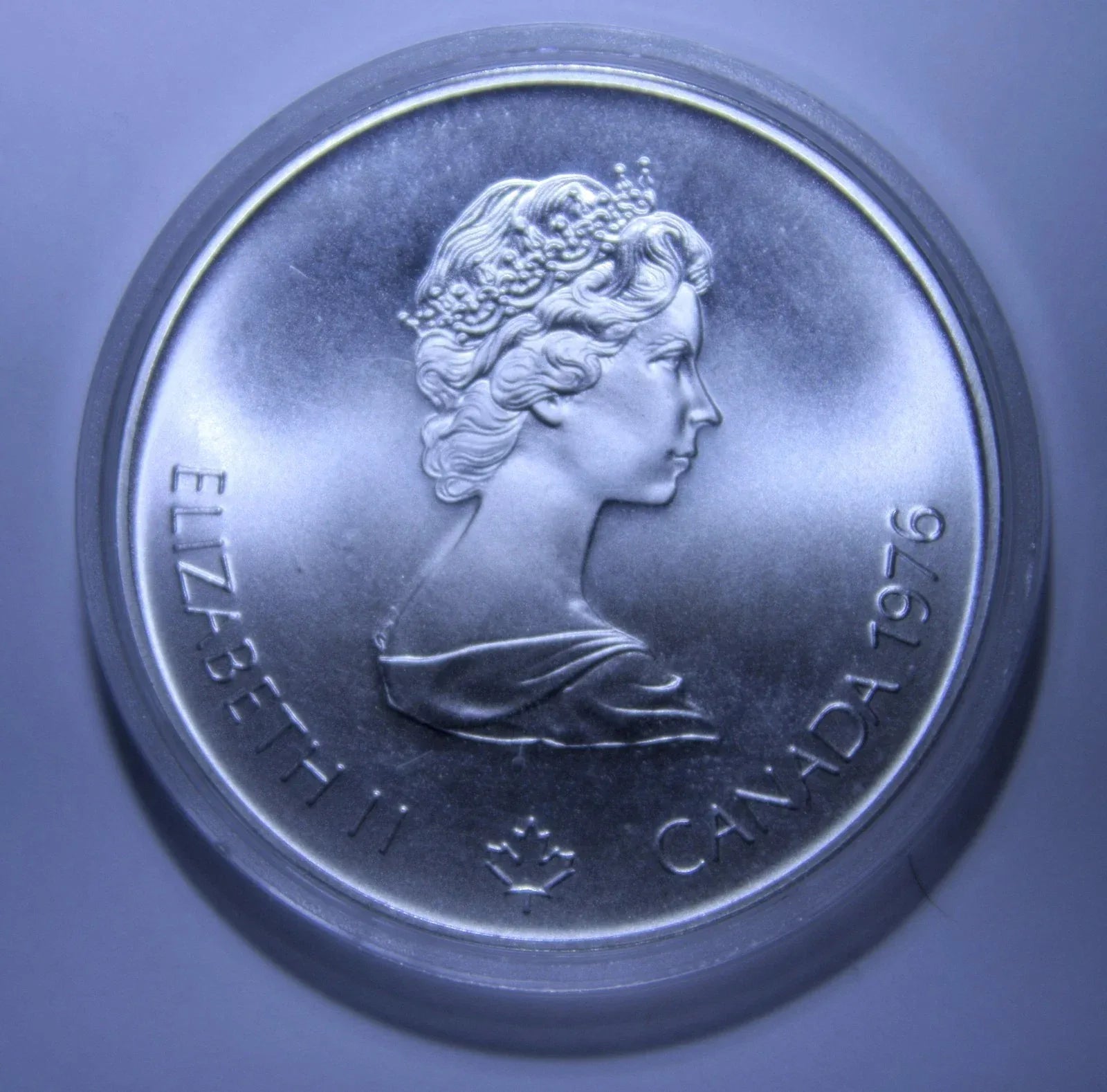 1976 Montreal Olympics .925 SILVER $5 Coin - Olympic Flame - NumisFind