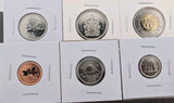 Canada 2007 Specimen Coin Set 1¢–50¢ + 2$ - Premium Collector Finish (5 Coins)0