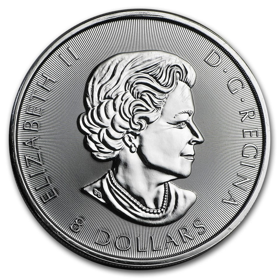 2016 Canada 1.5oz Falcon .9999 Fine Silver $8 Issue, UNC1