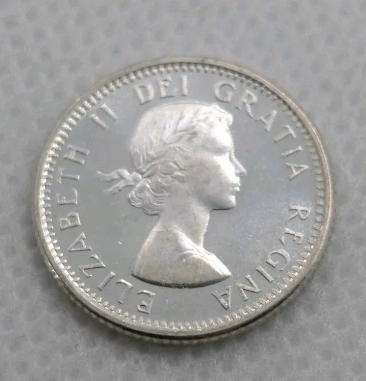 Canada 1964 10 CENT 10c SILVER DIME UNC COIN 0.8 Silver coin - NumisFind
