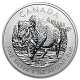 2013 Canada $5 Dollars 1oz .9999 Silver BU Buffalo Wildlife Series Coin - NumisFind