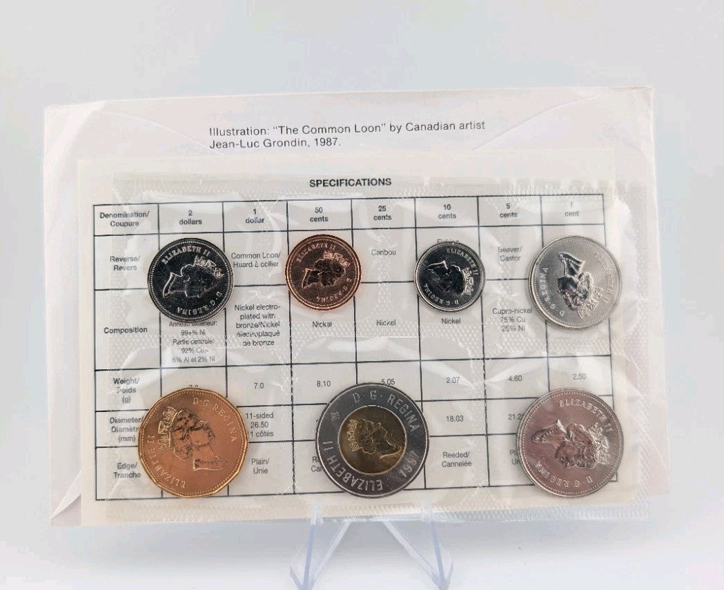 1997 Uncirculated PL Set Canada Proof Like Coin set1