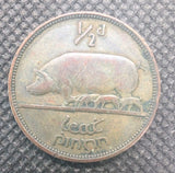 1942 Ireland 1/2d Halfpenny – Leat Pingin Irish Coin0