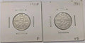 MINT ERROR DIE CRACK Lot Of 2 Five Cents Canada 1930 And 1931 - NumisFind
