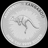 1 Oz Silver Coin Kangaroo Perth Mint 9999 Bullion0
