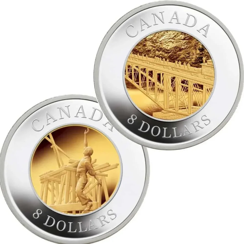 Canada 2005 Fine Silver Chinese Railway Workers Coin Set - NumisFind