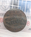 1930 CANADA 1 ONE CENT CoinMart Certified F-150