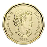 2022 Canada Alexander Bell $1 Loonie Coin, Colored & Non-Colored, UNC - NumisFind