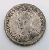 1932 Canada Silver 10 Cent, Circulated Good condition1