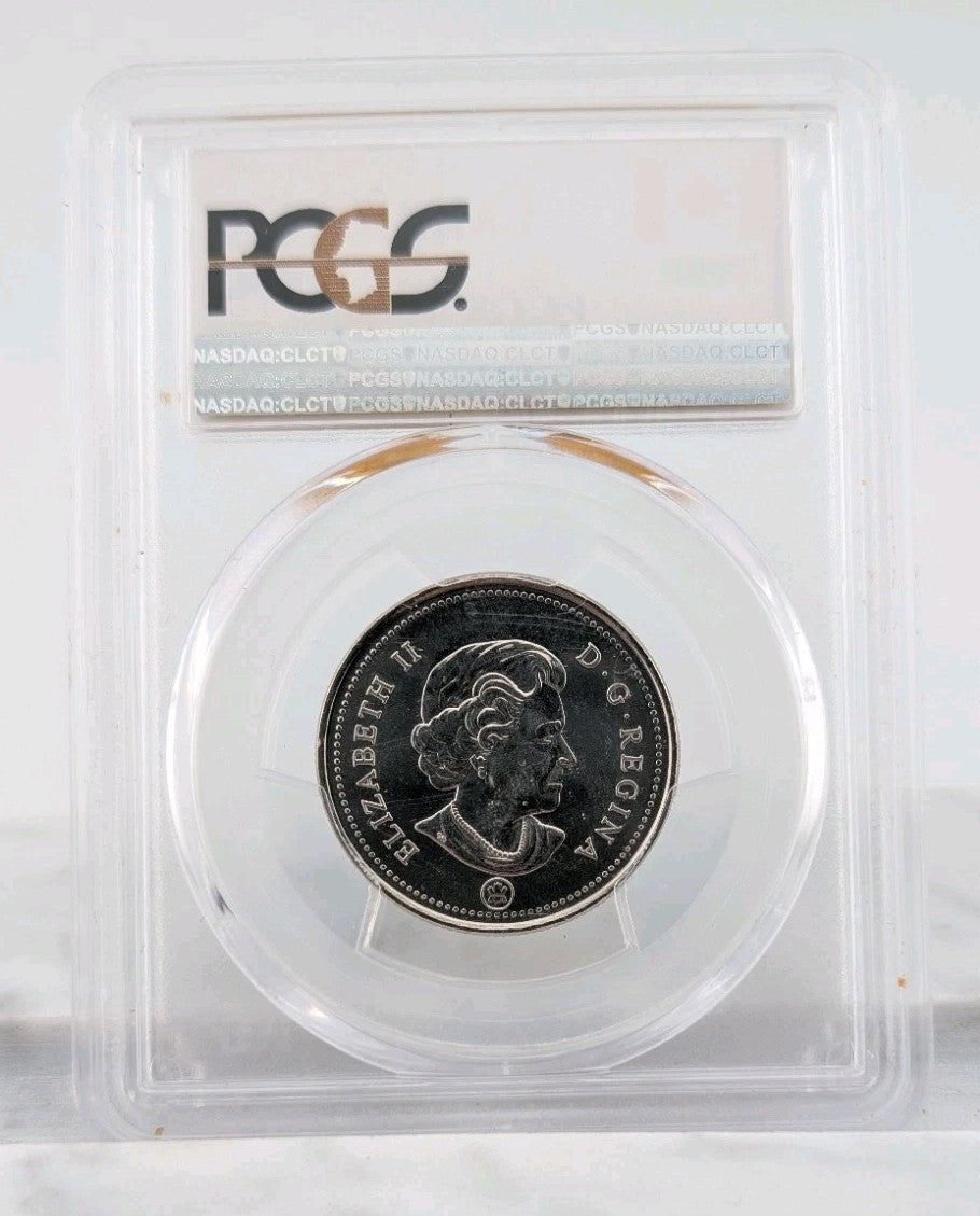 2009 Canada Fifty Cents 50C 50 Cent PCGS MS66 MS 66 Canadian Certified UNC Coin1