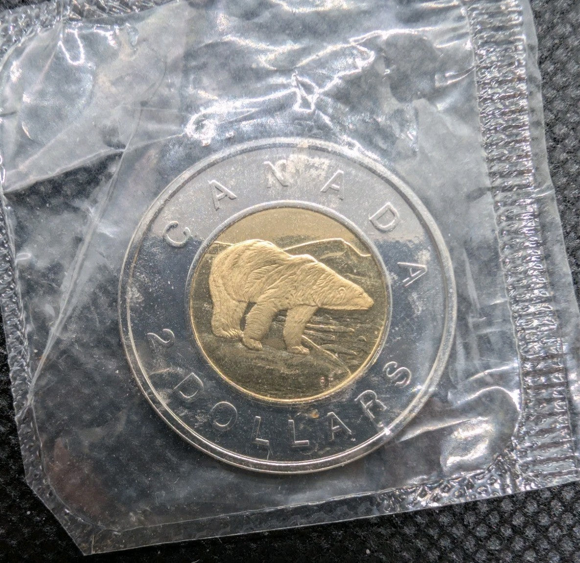 Canada  2005 - PL - 2$ Dollar  -  Polar Bear - Toonie0