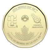 FIFA 2026 CANADA 25x$1 Non Colorized Special Wrap Dollar Coin Roll1