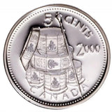 Les Voltigeurs de Quebec - 2000 Canada 5c Proof Sterling Silver Coin - NumisFind