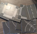 25 Road Base Plates 10x10 Inches City Street Kit for Bricks Lego - 20 sealed0