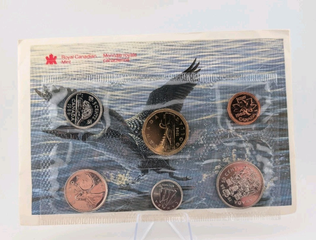 1988 Canada Royal Canadian Mint Uncirculated Coin PL Set Proof Like Coins Set0