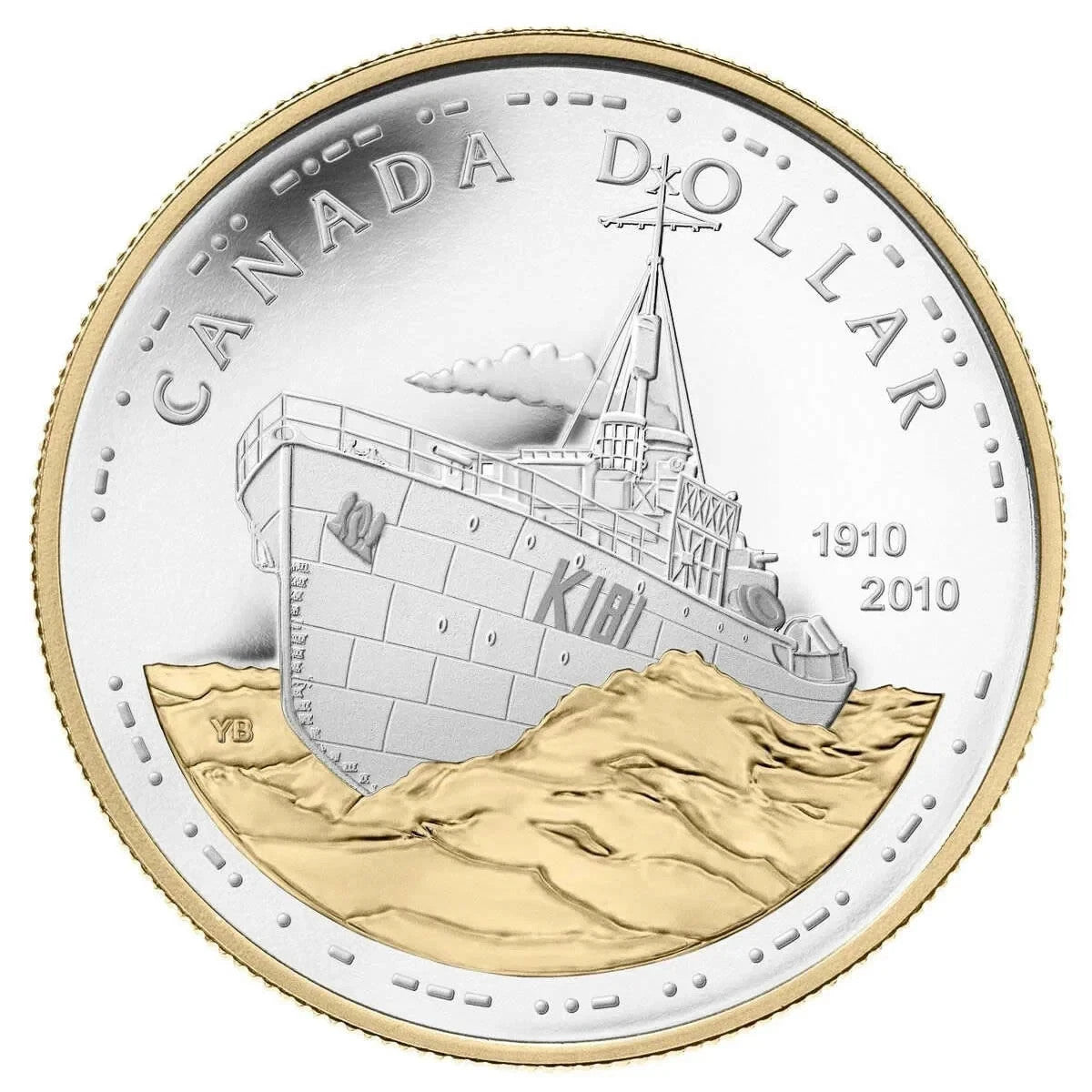 2010 The Canadian Navy 100th Anniversary 8 Coin Proof Set - 1.7 oz Silver Weight1