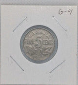 CA Complete collection - 5 cent 1922-1960 - KEY DATE 1925 - 42 coins - NumisFind