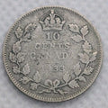 Canada Coins 10 Cent 1933 Silver Coin .800 - NumisFind