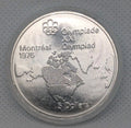 1973 Montreal Olympics .925 SILVER $5 Coin  - Map0