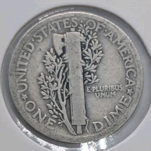 1923 Mercury Dime - 0.9 Silver coin - NumisFind