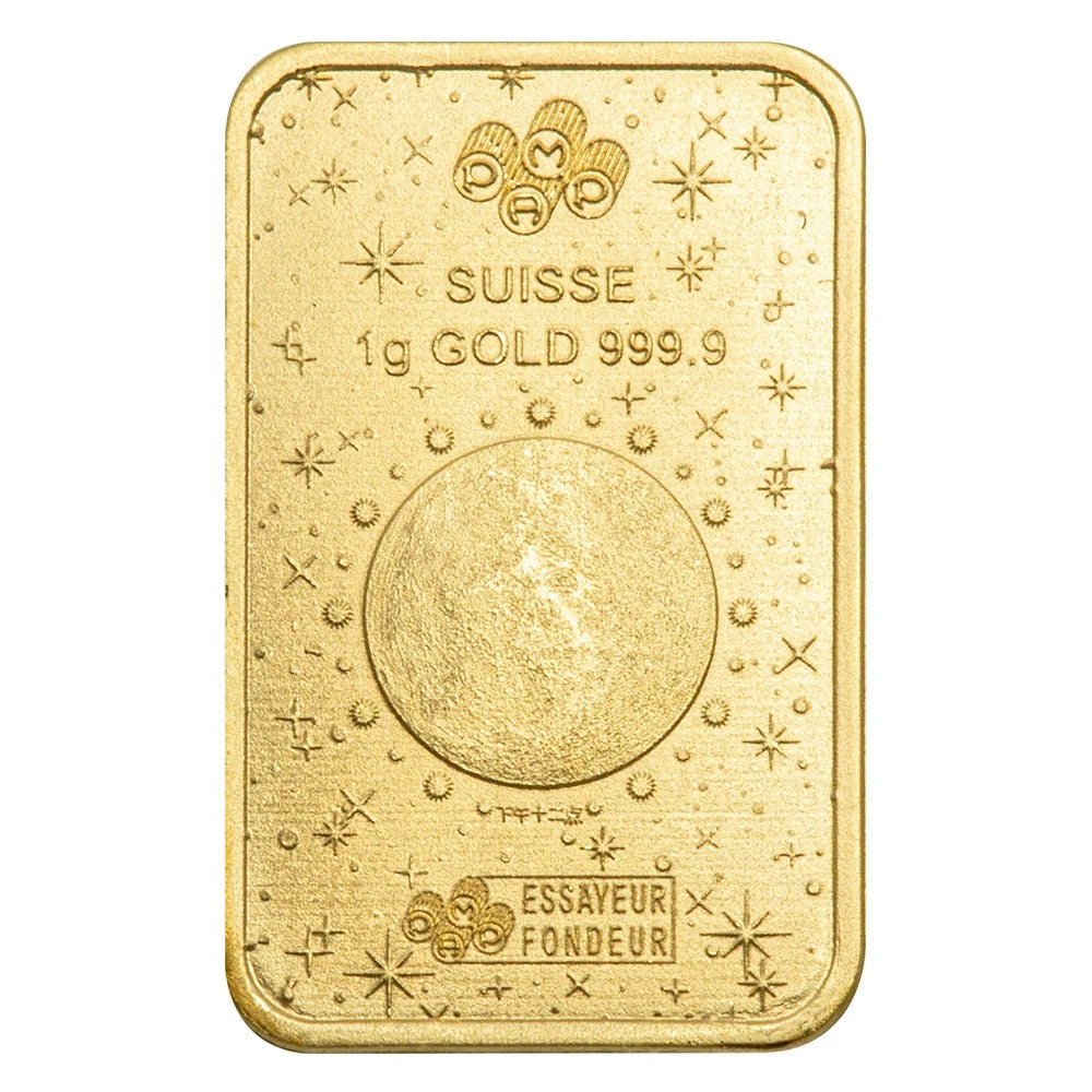 1 Gram PAMP Suisse 9999 Fine Gold Lunar Year of the Horse Bar Sealed Assay Card1