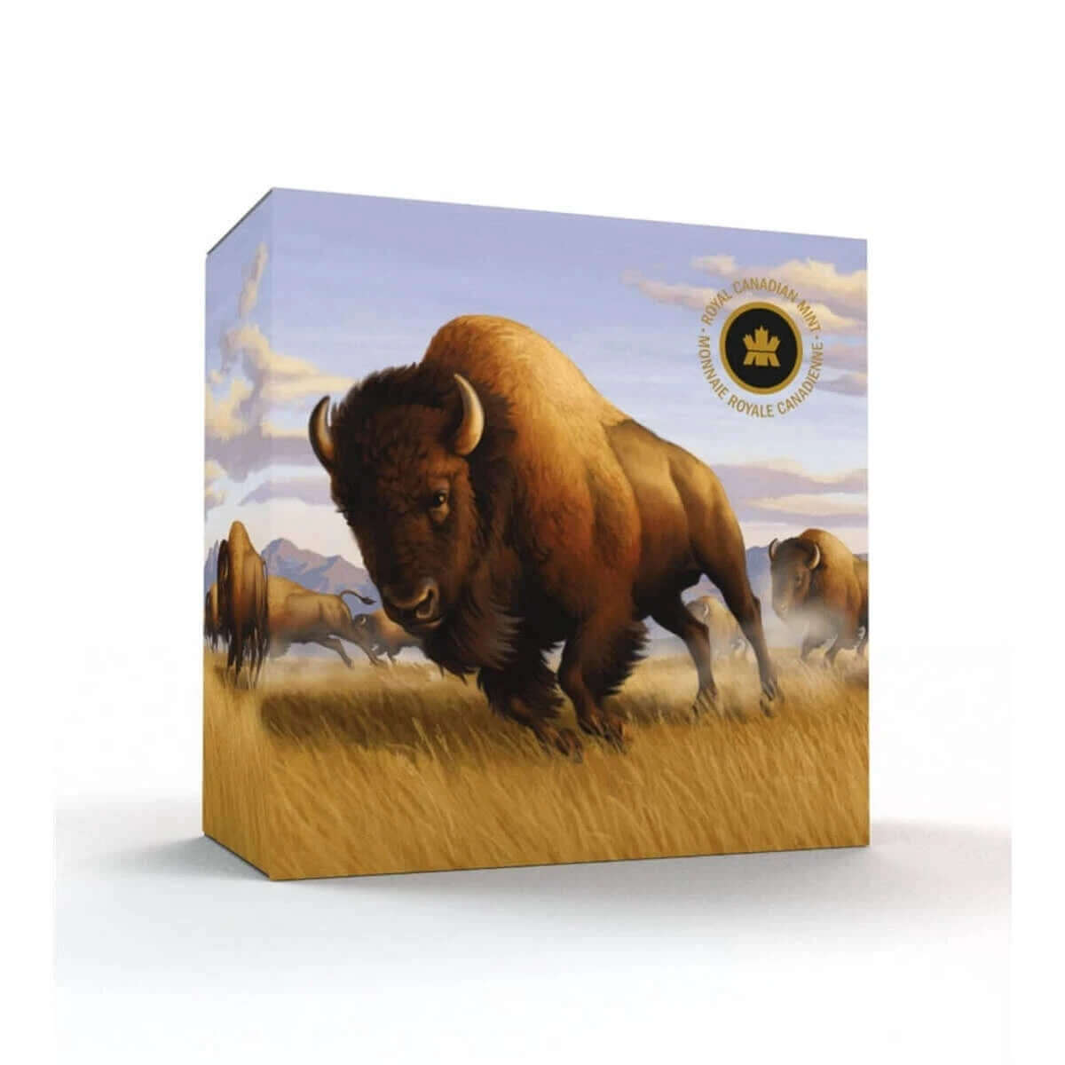 2013 Canada Bison Stampede $100 for $100 1 oz .9999 Pure Silver Coin – RCM3