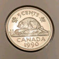 1990 Canada 5 cent specimen - NumisFind