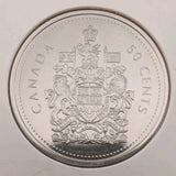 Canada 2002-p 50-cent Coat of Arms (Regular) NBU Proof-Like0