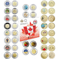 Canada Full Toonie & loonie set , 2017-2025 (40coins) + CAN Flag Silver coin - NumisFind