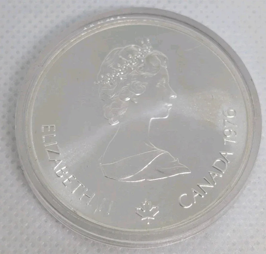 1976 Canada RCM 5 Dollar Silver Montreal Olympics Silver CoinOlympic Village - NumisFind