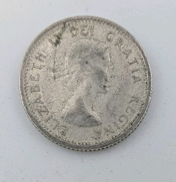 1964 Canada 10c Silver coin Dime - 2g of pure silver1