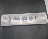Whitman Proof Set 6 Coin Holder 1c, 5c, 10c, 25c, 50c, $1 Candian coin 1968-19861