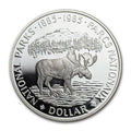 1985 Canada 50% Silver Canadian Silver Dollar - National Parks0