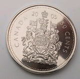 2005P  Canada 50 Cent - Half Dollar -  BU - Uncirculated0