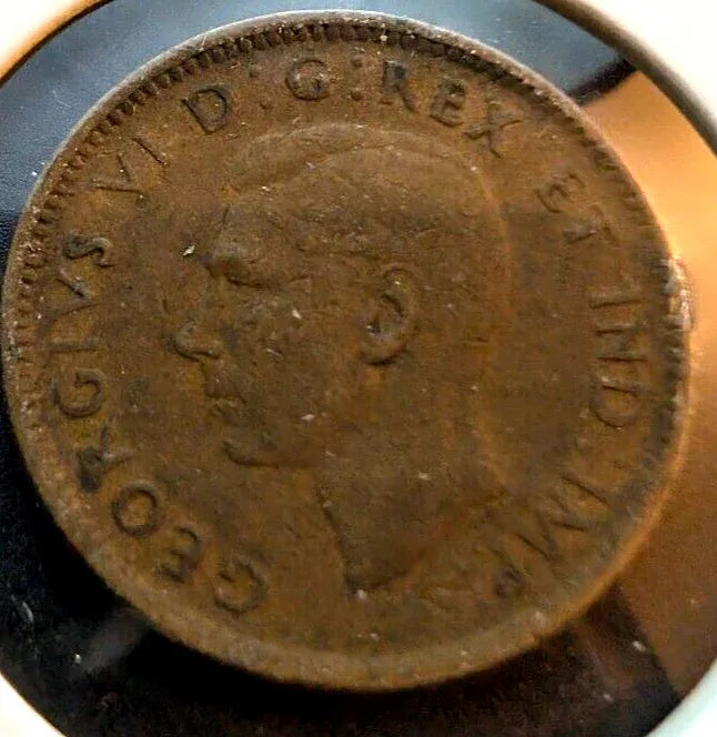 1943 Canada Small Cent Canadian 1 penny coin VERY NICE ! - NumisFind