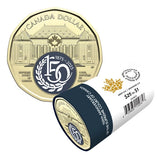 SUPREME COURT 2025 CANADA 25x$1 Colorized Special Wrap Dollar Coin Roll0