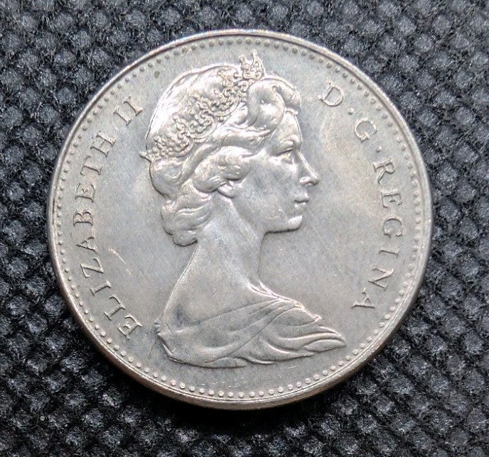 1972 Canada 5 Cent George VI Canadian  Nickel Coin Five Cents1