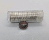 Roll of 1967 Canada Silver Dimes Coins, 10 Cents, UNC BU, Canadian 80% silver - NumisFind
