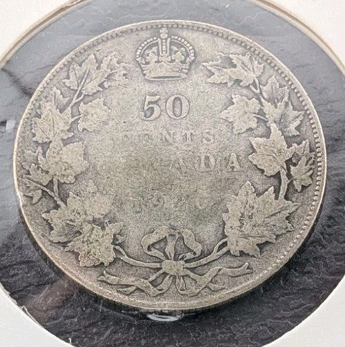 1920 canada 50 cents Circulated0
