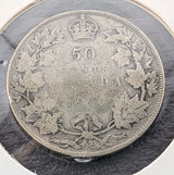 1920 canada 50 cents Circulated0