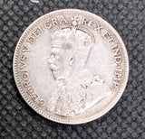 1917 Newfoundland Canada Silver Quarter 25 Cents Coin1
