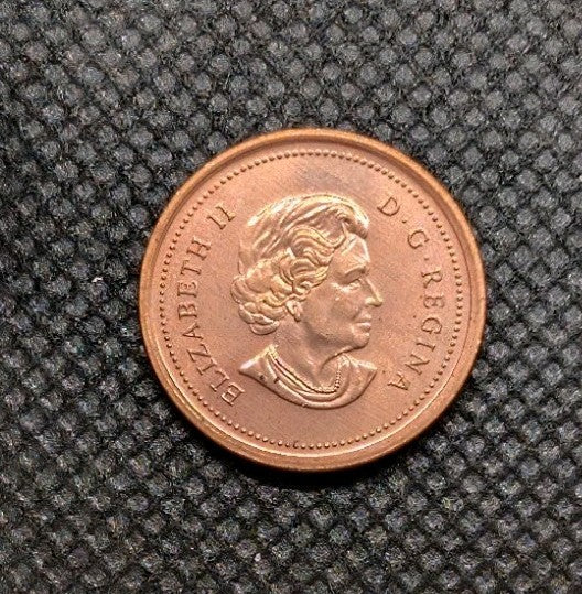 AU/Unc 2004 Canada Penny Small 1 Cent Beautiful1