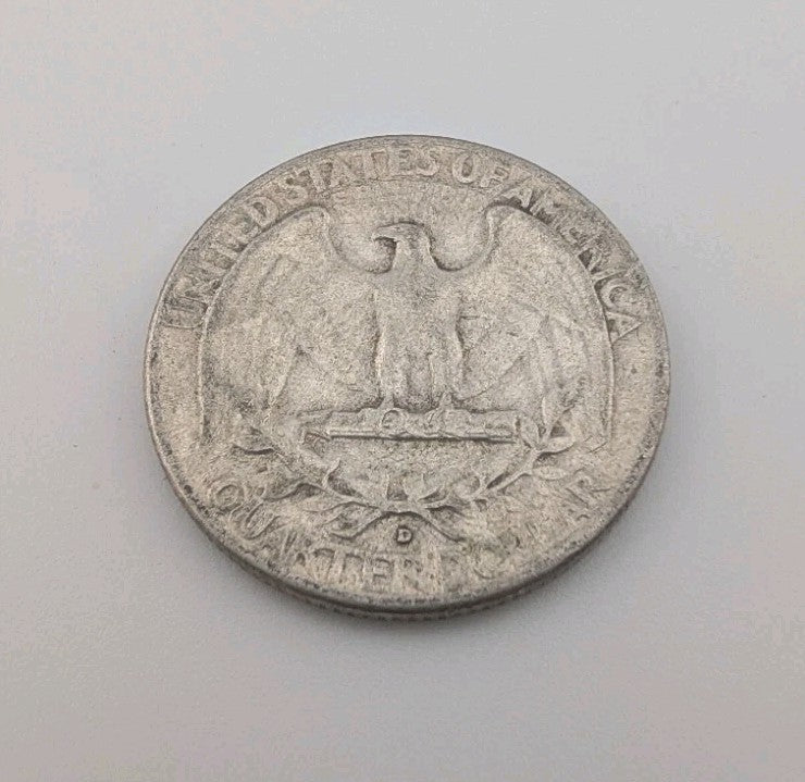1962 25C Liberty Quarter Dollar Us Silver Coin Circ1