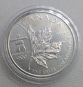 Canada 2008 Maple Leaf S 1 Oz Fine Silver Coin $5 Olympics - NumisFind
