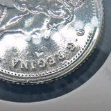 Mint error - Dbl Strike Trough Obv Canada 2000 W Rare Winnipeg Gem Mint 10 Cent5